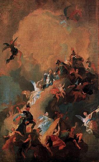 Apotheosis of a Hungarian Saint, Franz Anton Maulbertsch